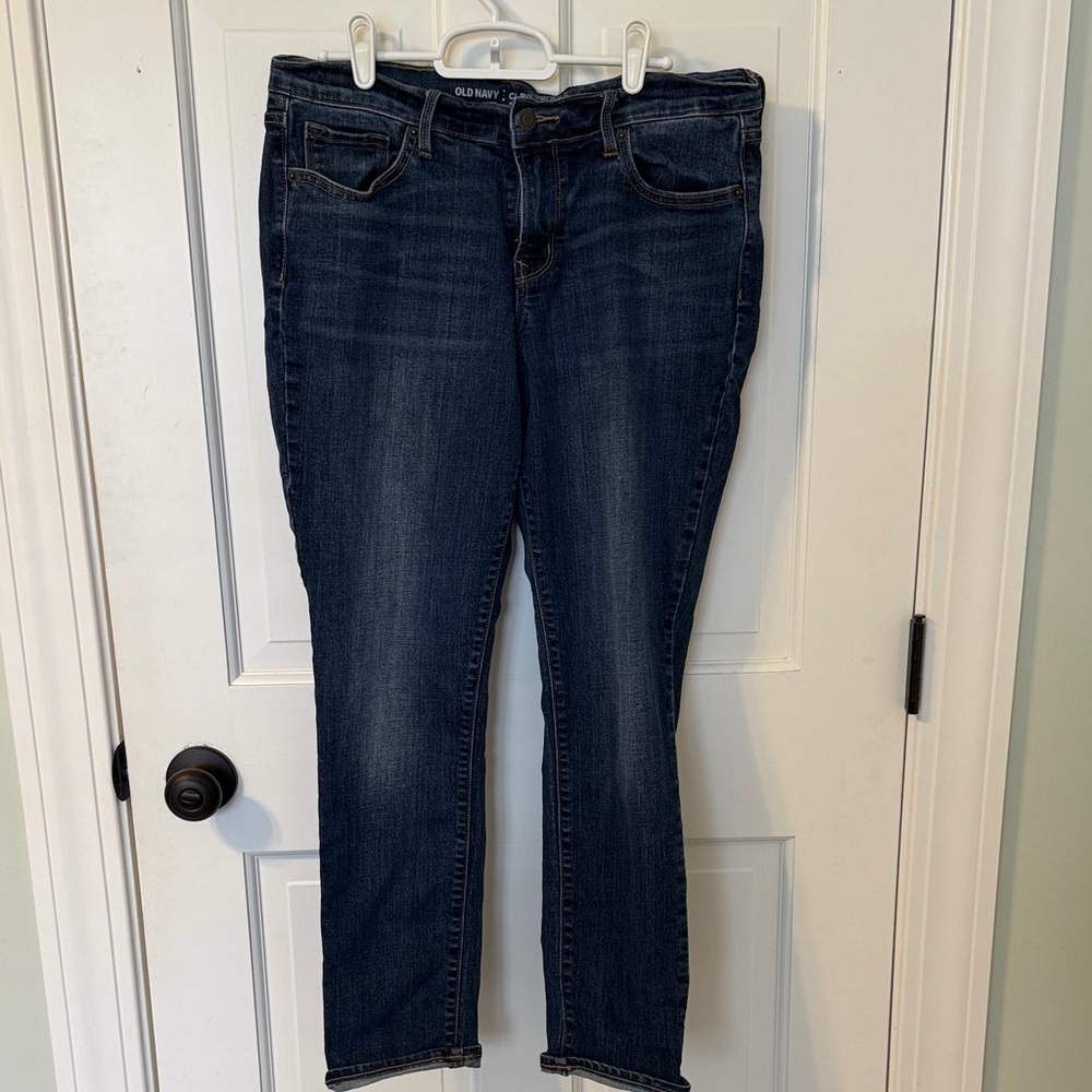 Old Navy Women's Deep Indigo Skinny Jeans